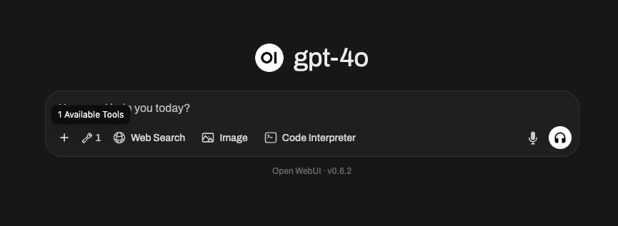 Tool Server Indicator